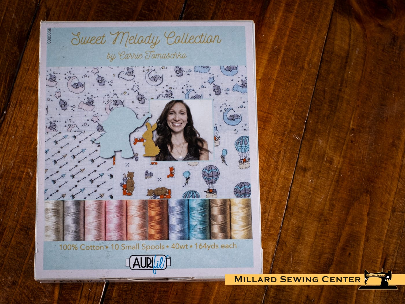 Sweet Melody Aurifil Collection by Carrie Tomaschko