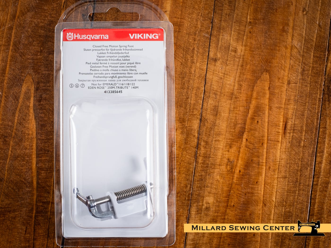 Free Motion/Darning Foot, Closed Toe for Many Models of Husqvarna Viking Sewing Machines - Image 4