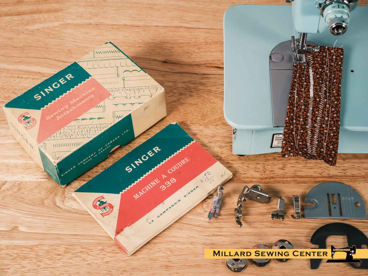 Singer Model 338 Sewing Machine (Pre Owned) - Image 8