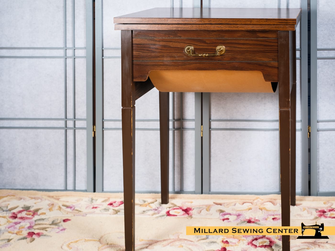 Sewing Machine Cabinet For Sears Kenmore Square Flat Bed, Model 412.9152181 By Sears Kenmore