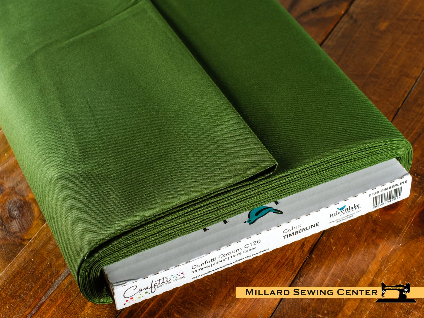 Cotton Fabric, 43"/44" Wide Confetti Cotton™ in Timberline by Riley Blake Designs