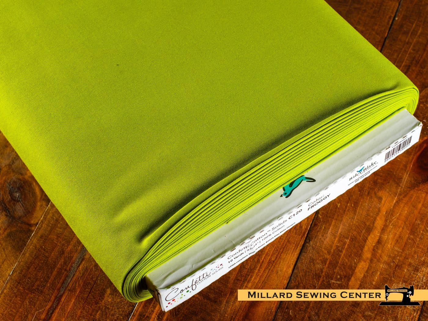 Cotton Fabric, 43"/44" Wide Confetti Cotton™ in Froggy by Riley Blake Designs