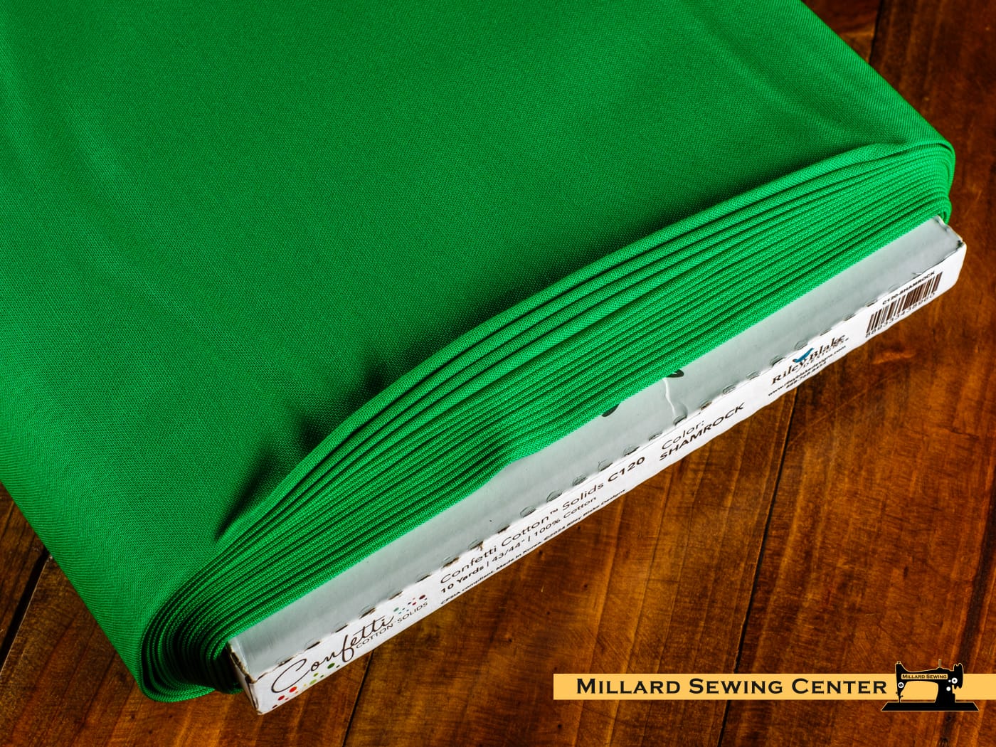 Cotton Fabric, 43"/44" Wide Confetti Cotton™ in Shamrock by Riley Blake Designs