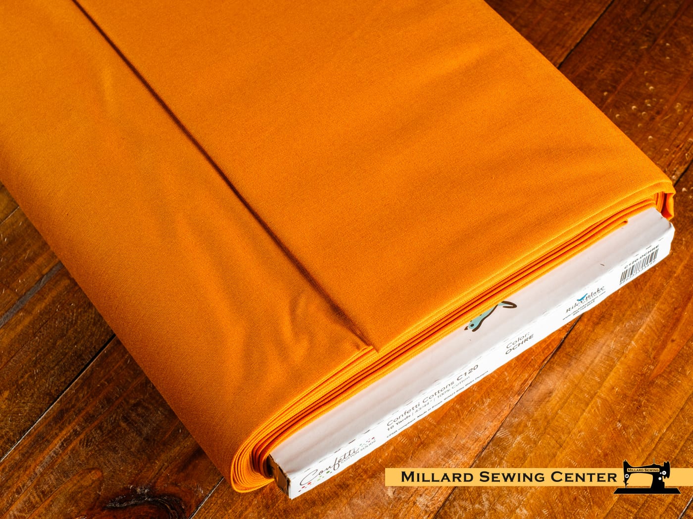 Cotton Fabric, 43"/44" Wide Confetti Cotton™ in Ochre by Riley Blake Designs