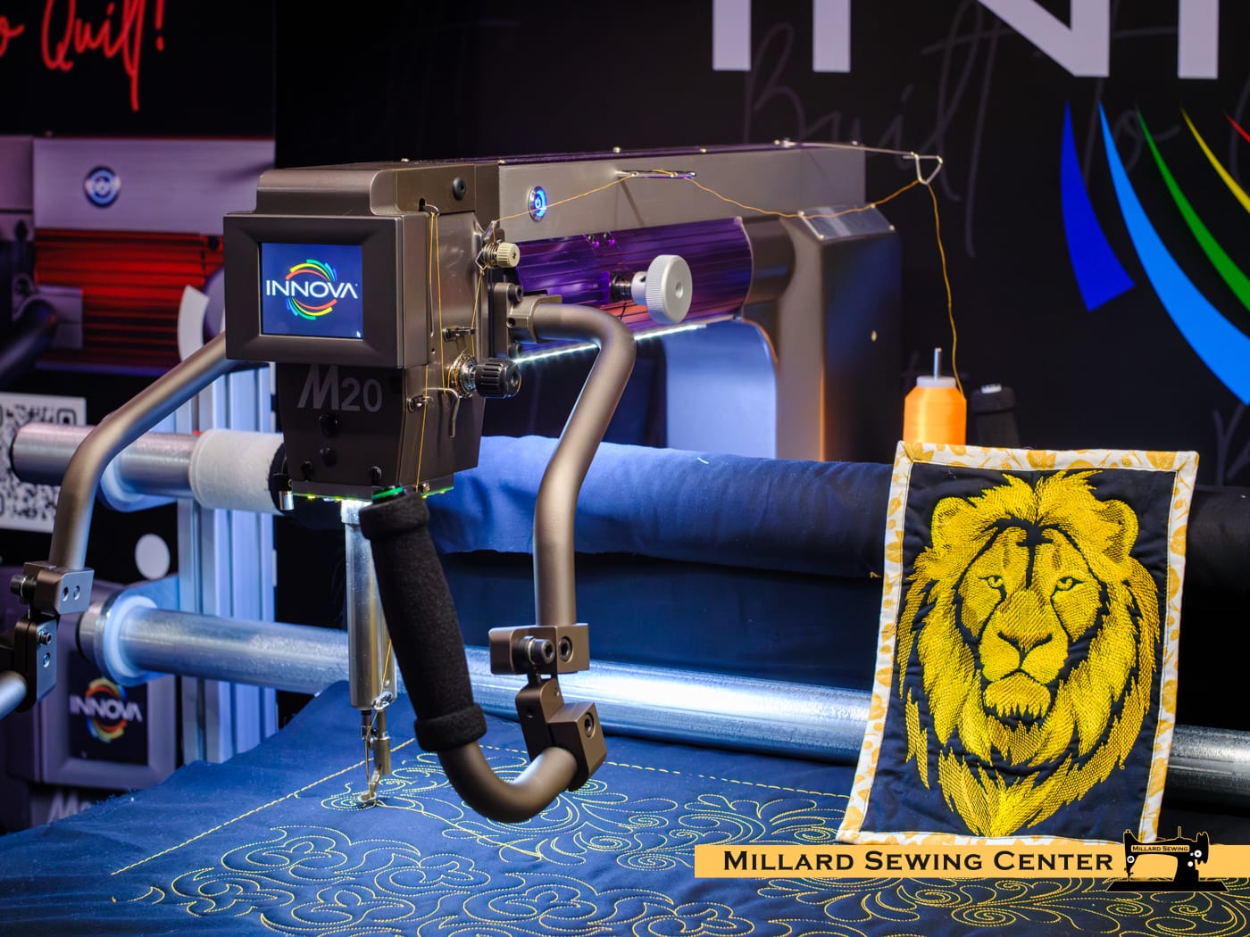 Grand Format Embroidery Module for Innova Longarm Quilting Machines with AutoPilot Mach 3 Automation by Innova - Image 4