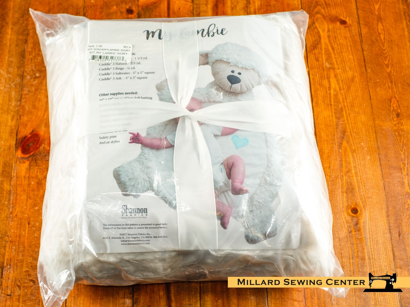 My Lambie Soft Cuddle Kit, Ivory by Shannon Fabrics