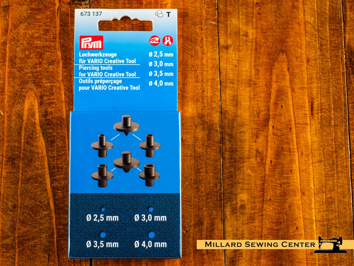 Fabric Piercing tools for VARIO Creative Tool by Prym