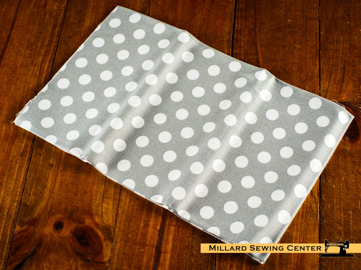 Cotton Fabric, 44″/45″ Wide Kimberbell Basics in Grey Dots by Maywood Studio - Image 2