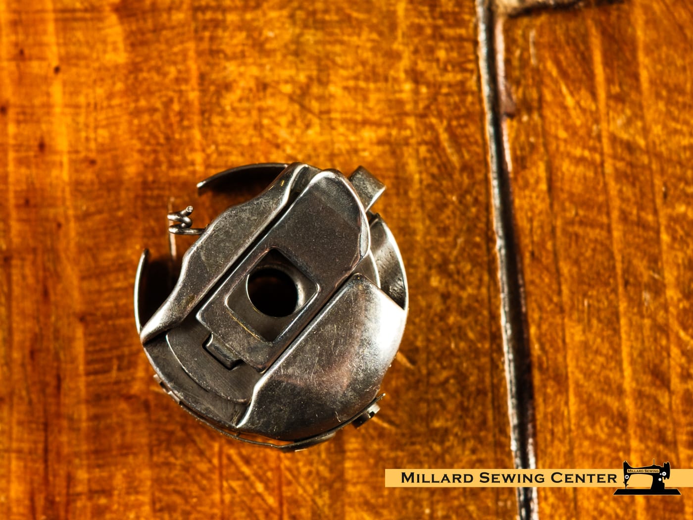 Bobbin Case for Rotary Hook Sewing Machine with Pigtail Spring - Image 5