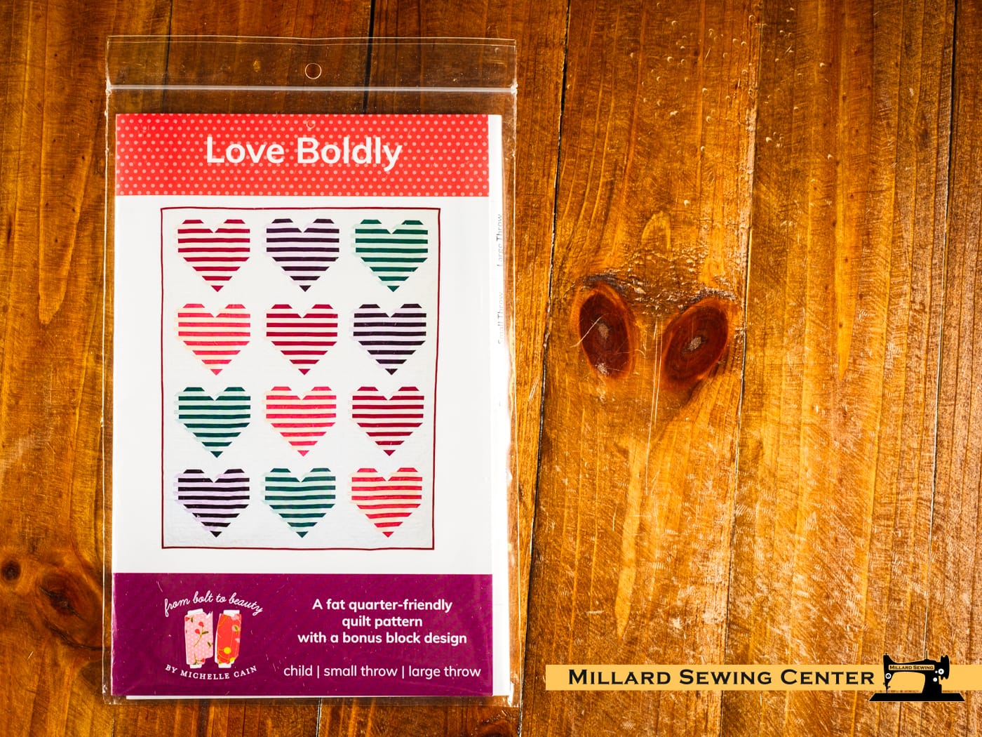Love Boldly Quilt Pattern by Michelle Cain