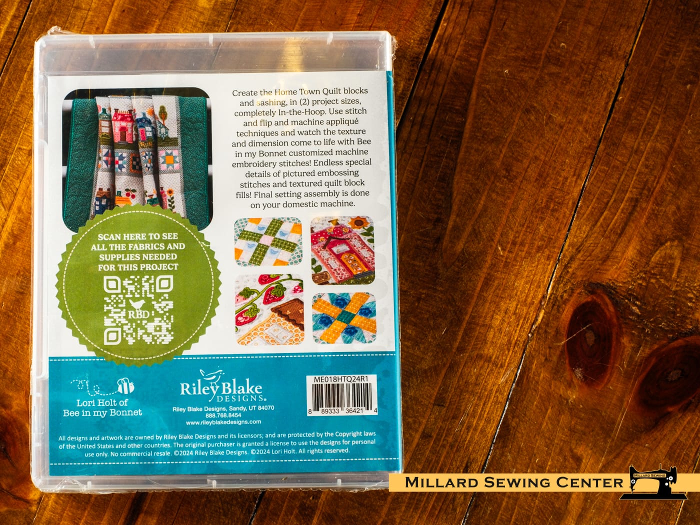 Embroidery Quilt Projects, Home Town by Lori Holt for Riley Blake Designs - Image 2