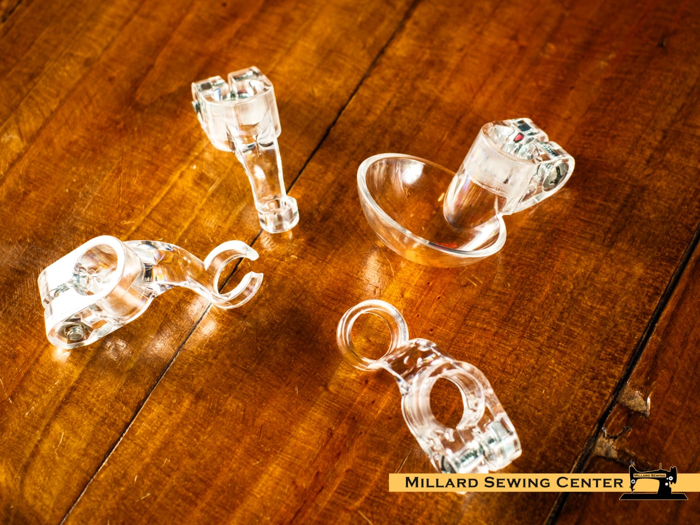 Clear Plastic Standard Feet Set for Innova Long Arm Sewing Machine