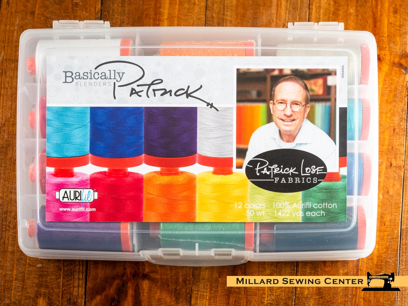 Basically by Patrick Lose, 50wt Cotton Thread Set by Aurifil