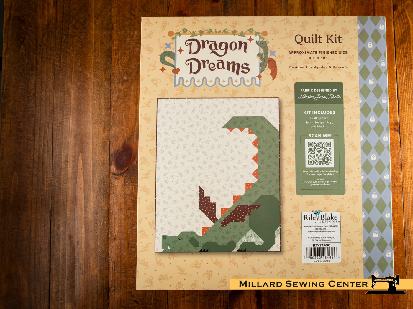Quilt Kit, Faraway Kingdom Dragon Dreams by Riley Blake Designs - Image 2