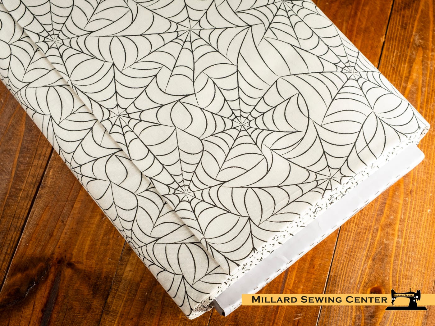 Cotton Fabric, 43"/44" Wide Frank and Friends in Webs Cloud by Riley Blake