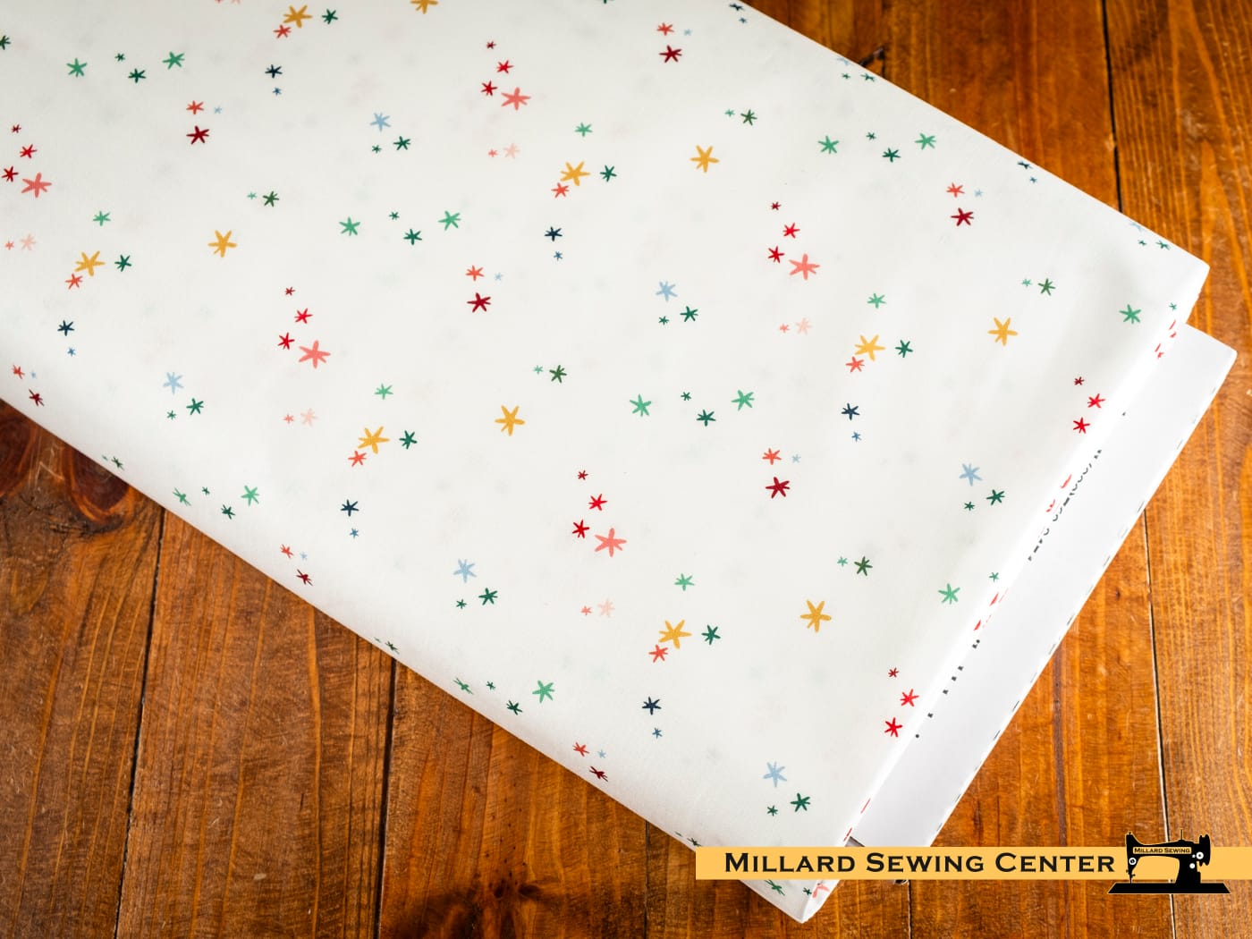 Cotton Fabric, 43"/44" Wide Nutcracker Tradition in Christmas Magic Snow by Riley Blake