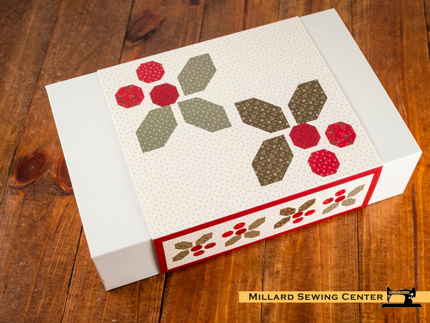 Runner Kit, 43/44" Holly-Day Cheer by Sandy Gervais for Riley Blake Designs