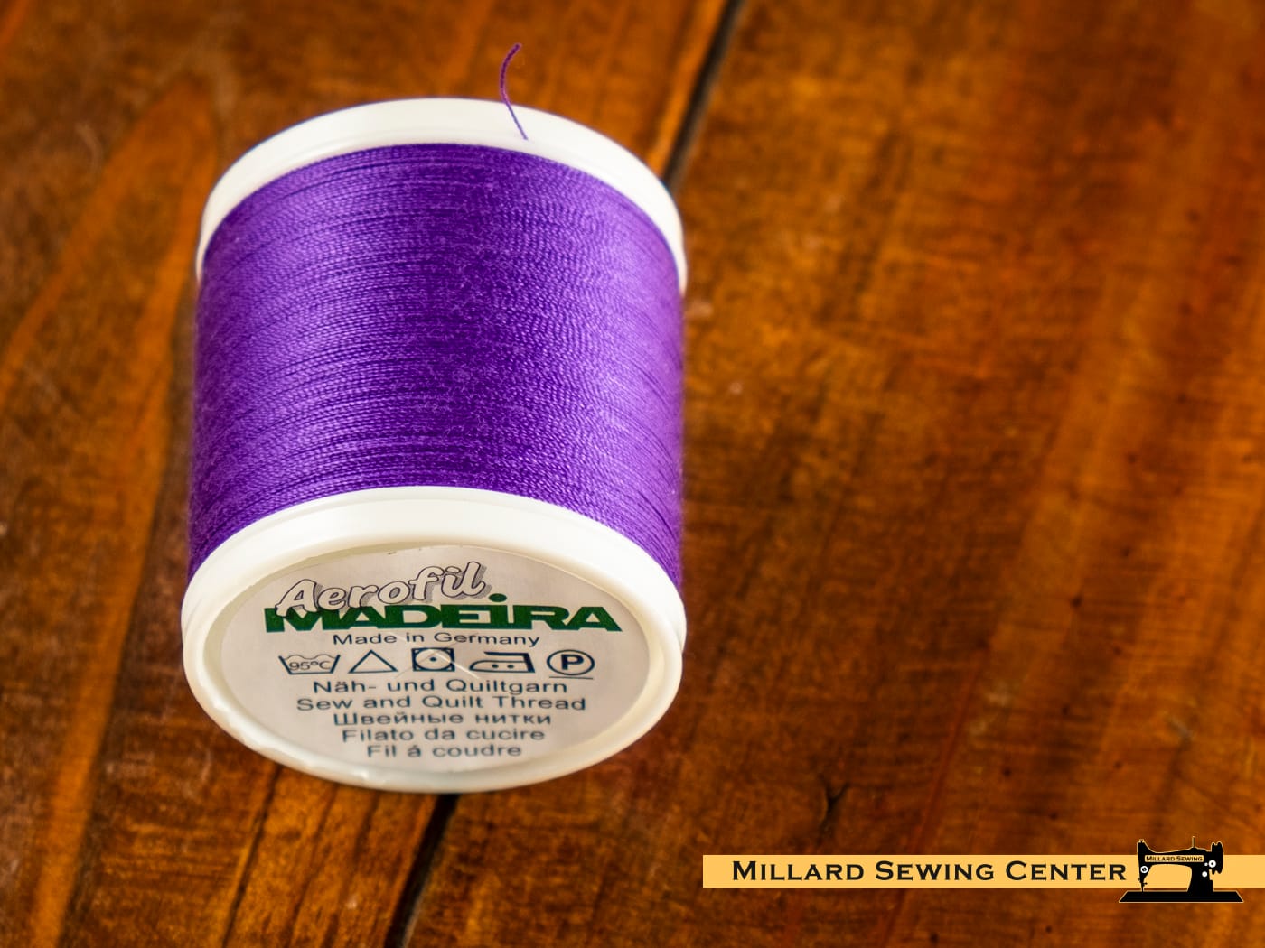 Aerofil 40wt Polyester Thread in 9922 Purple by Madeira