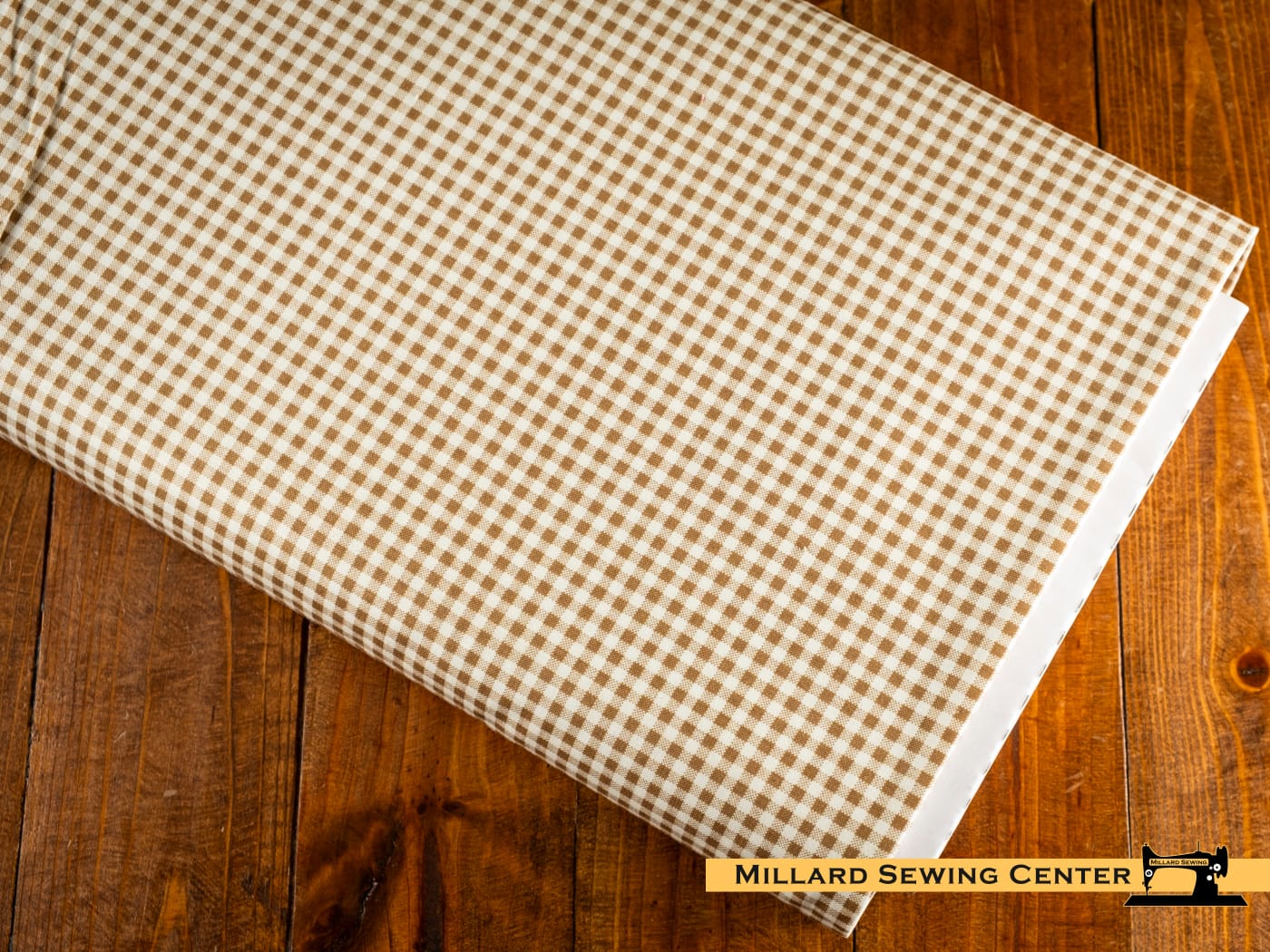 Woven Cotton Fabric, 43"/44" Wide in Jennifer Brown Sugar by Riley Blake Designs