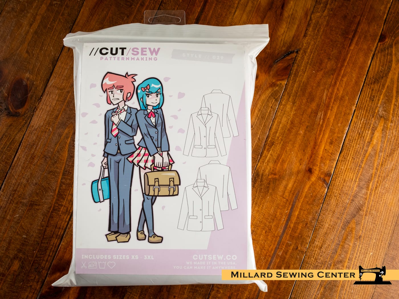 School Blazer Pattern by Cut/Sew