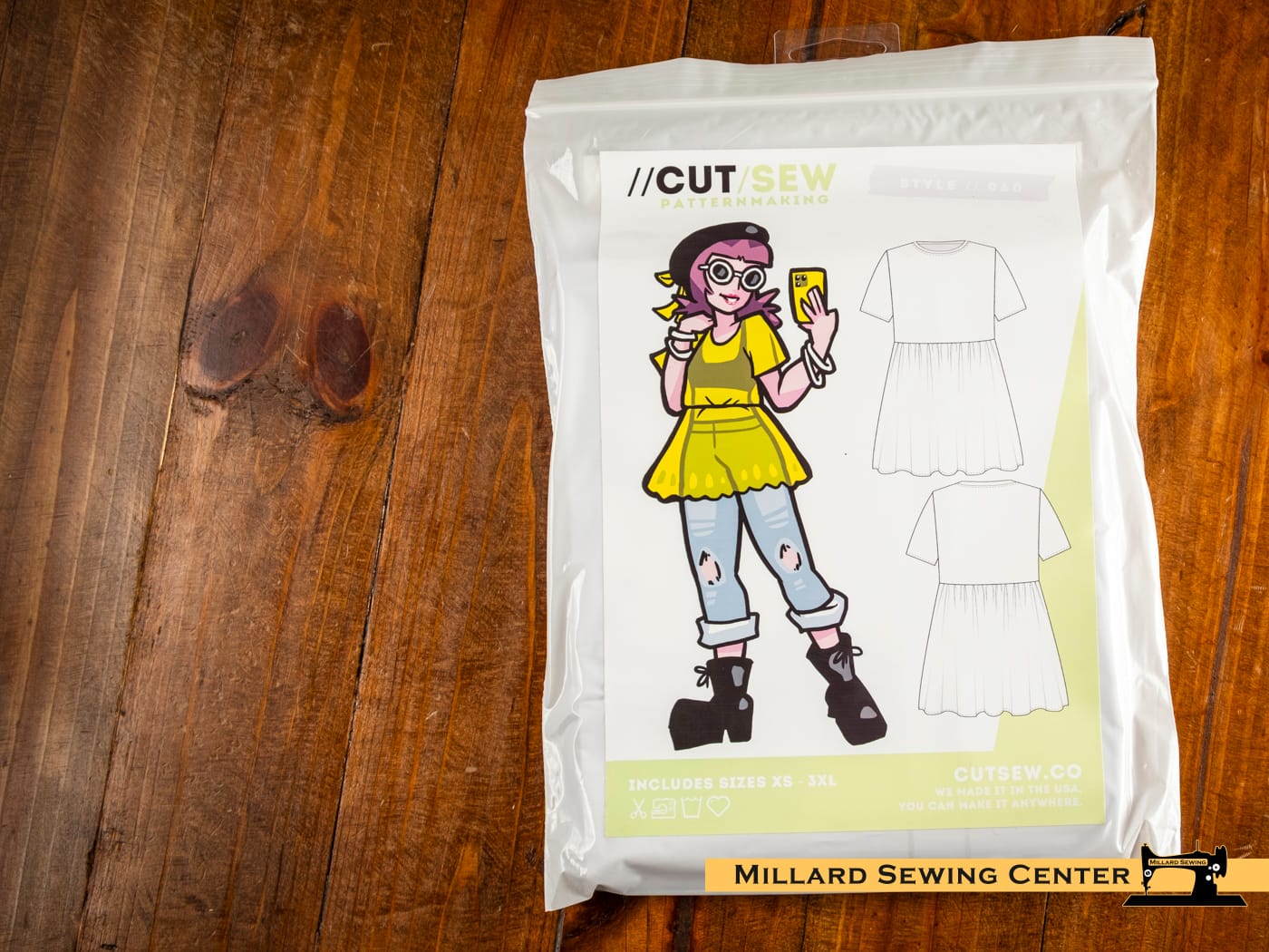 T-Shirt Dress Pattern by Cut/Sew