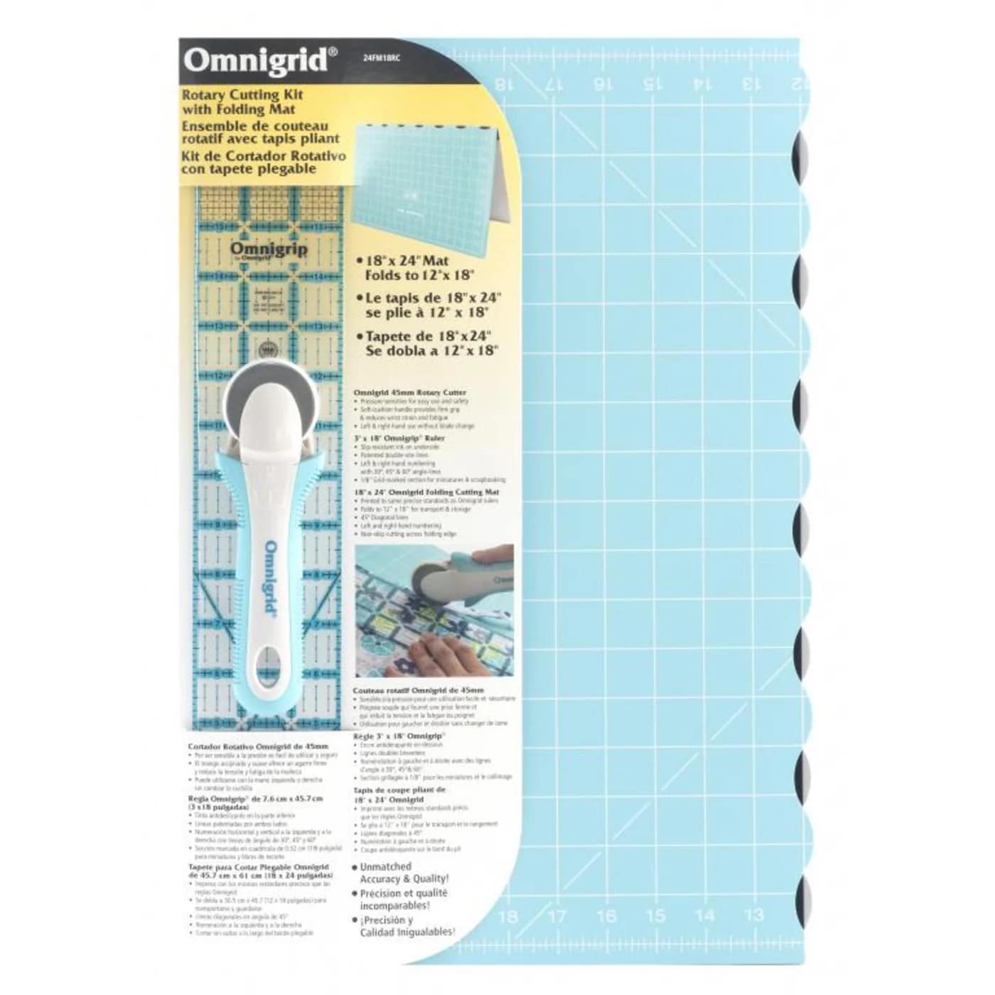 Cutting Mat, Folding Cutting Kit by Omnigrid - Image 3