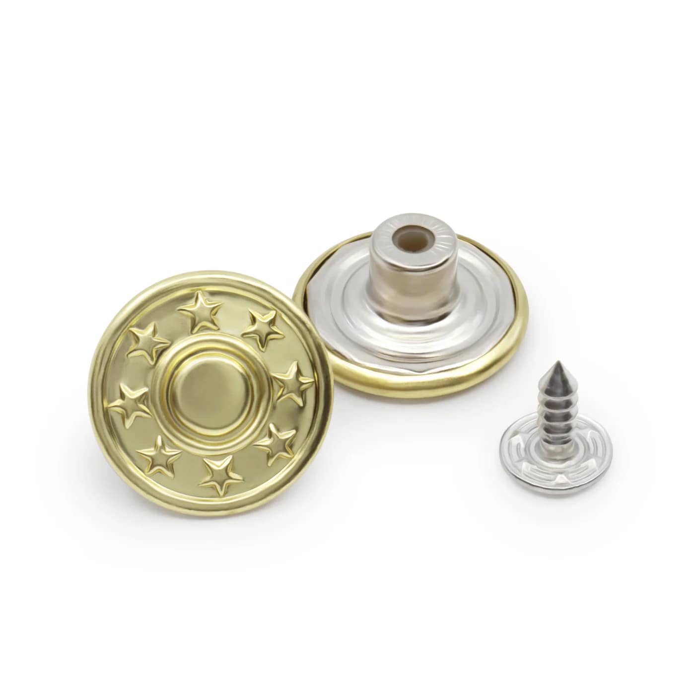 Buttons, Jean Buttons, (Gold) by Dritz - Image 3