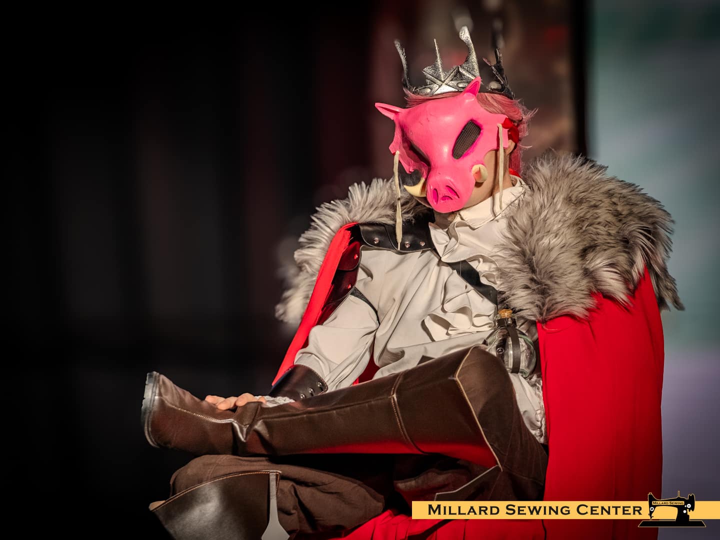 Teenie Bronika as Technoblade (Dream SMP)