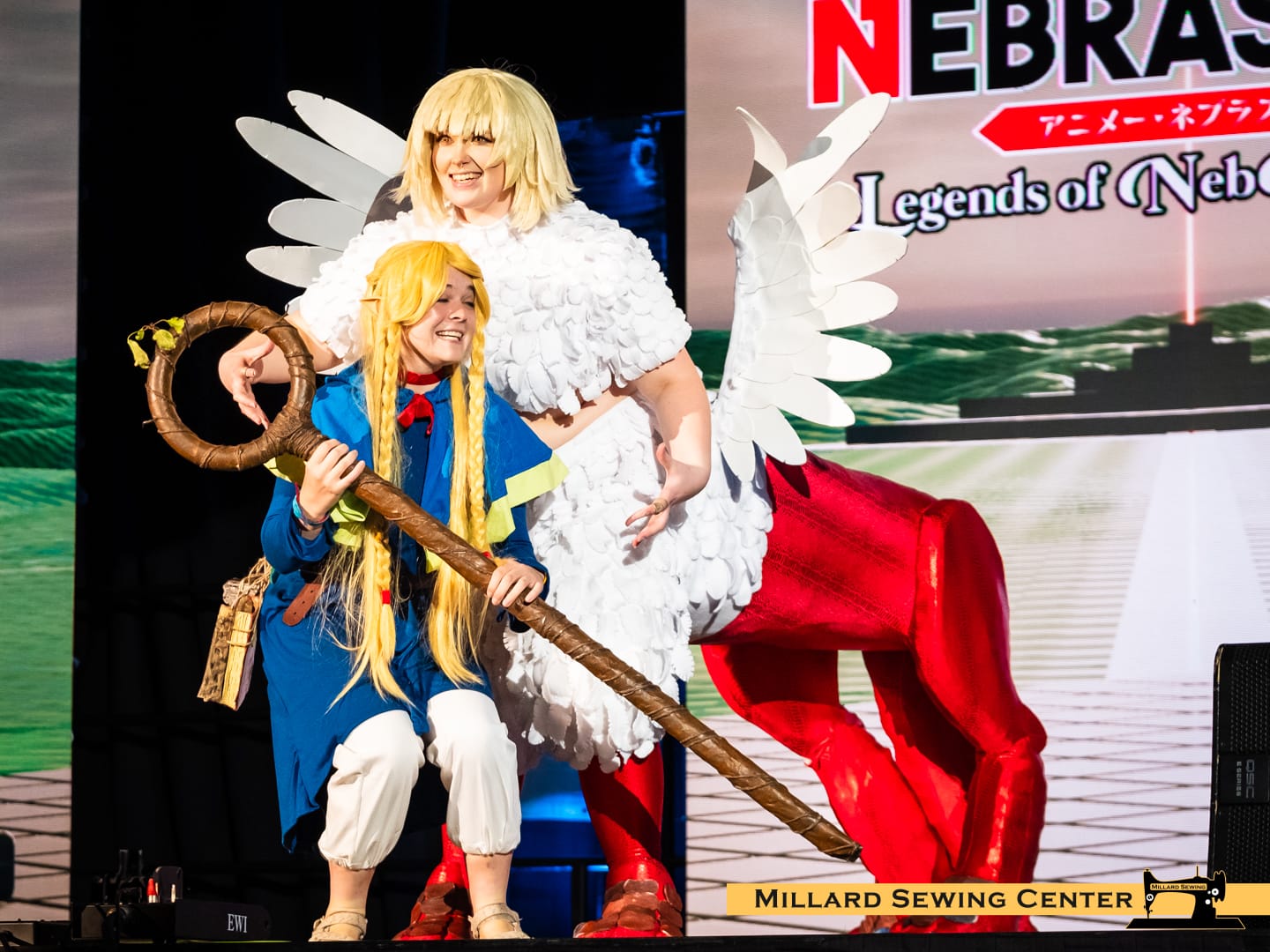 Fansta & Birdgoose as Chimera Falin & Marcielle (Dungeon Meshi / Delicious in Dungeon)