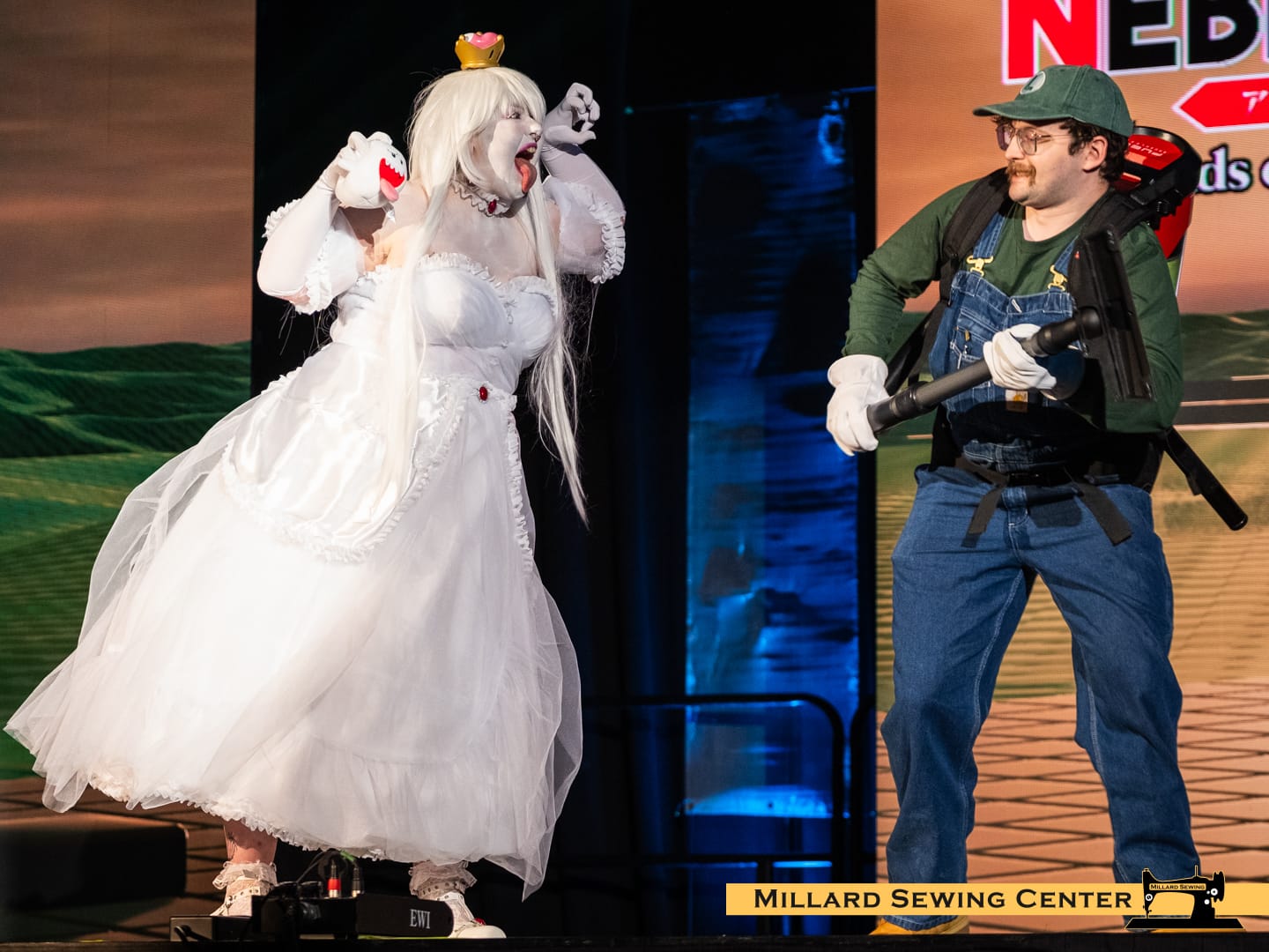 Luigi & Booette (Queen Boo) (Luigi's Mansion and Au King Boo)