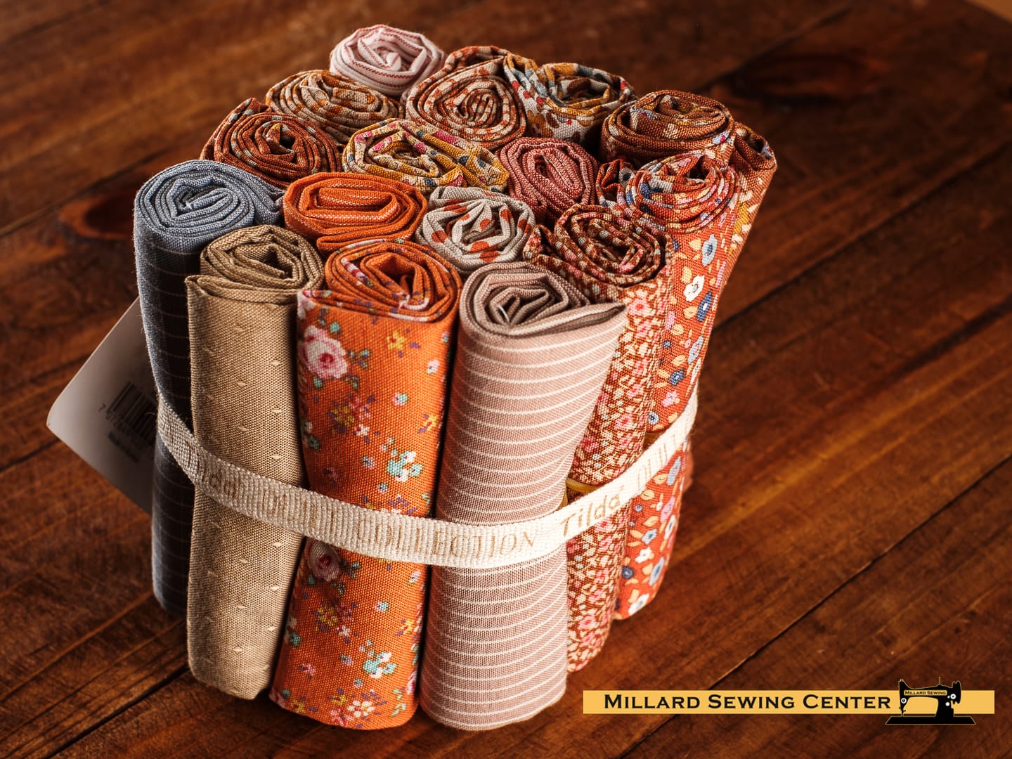 Cotton Fabric, Fat Eighth Bundle in Autumn by Tilda - Image 3