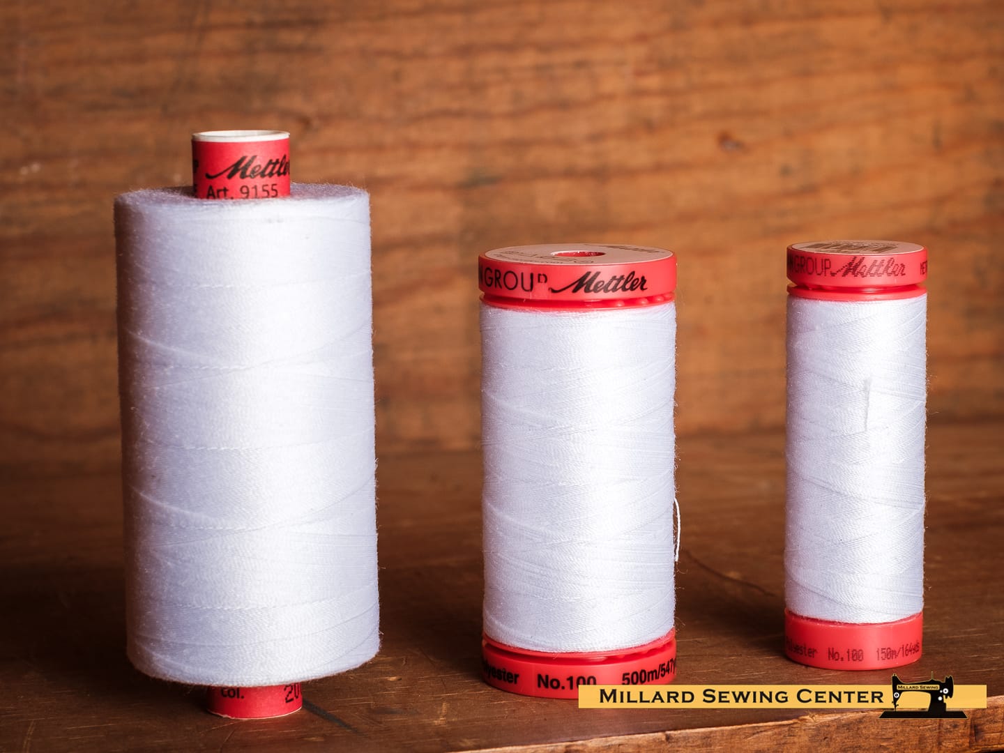 Metrosene All Purpose Polyester Sewing Thread in 2000 White by Mettler