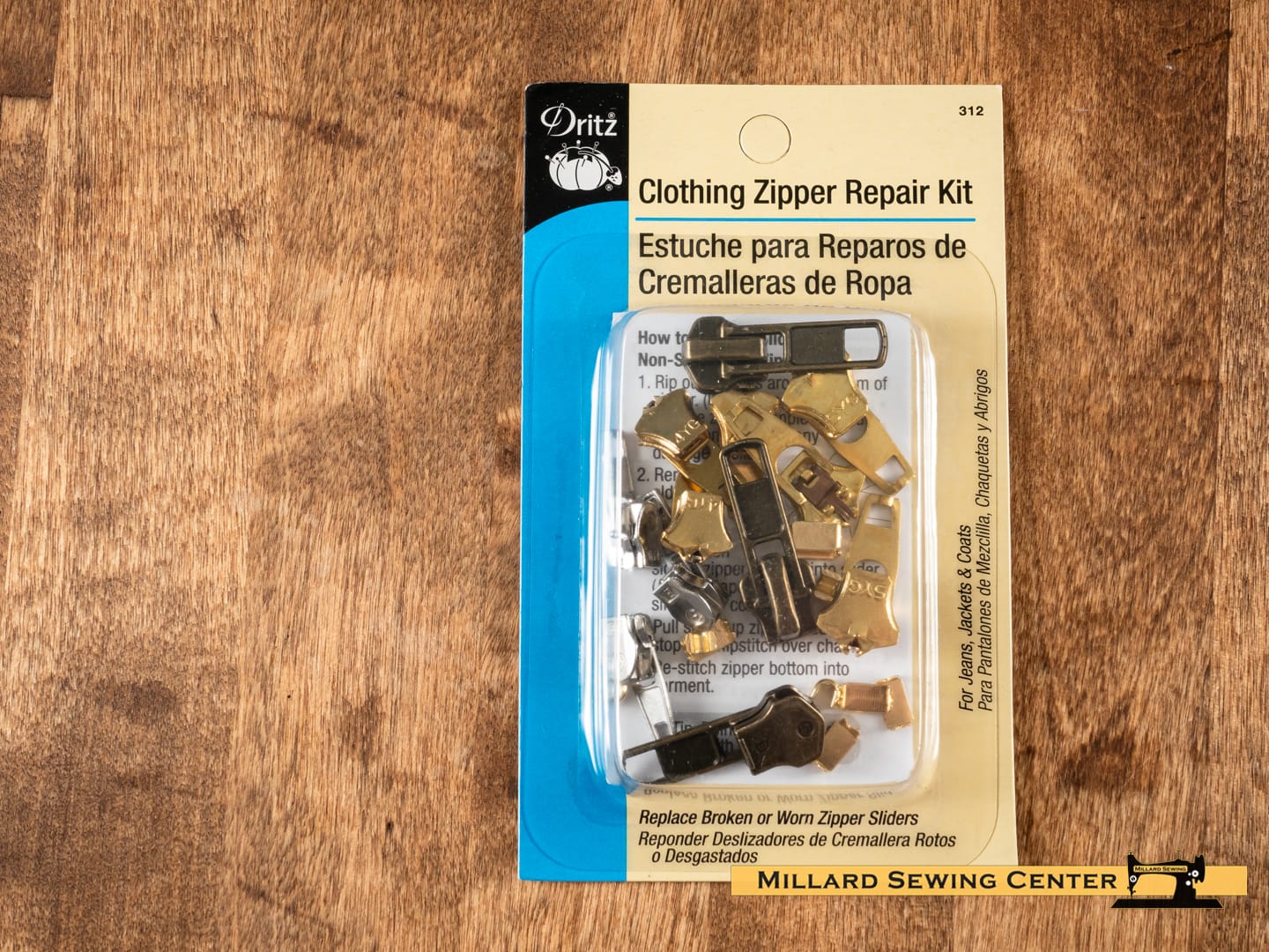 Zipper Repair Kit, Clothing by Dritz