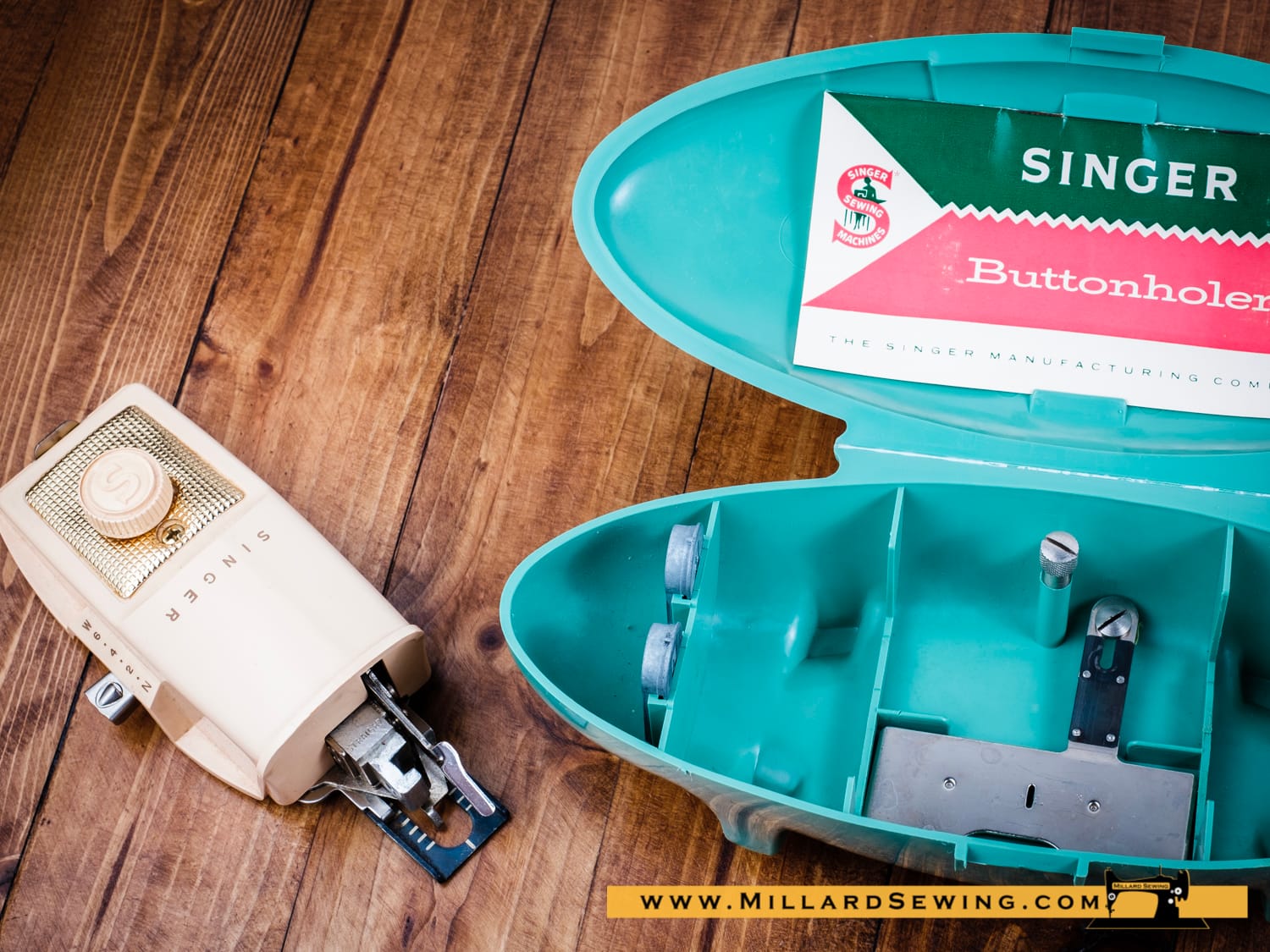 Buttonholer for Low Shank Sewing Machines by Singer, Simanco #489510 - Image 2