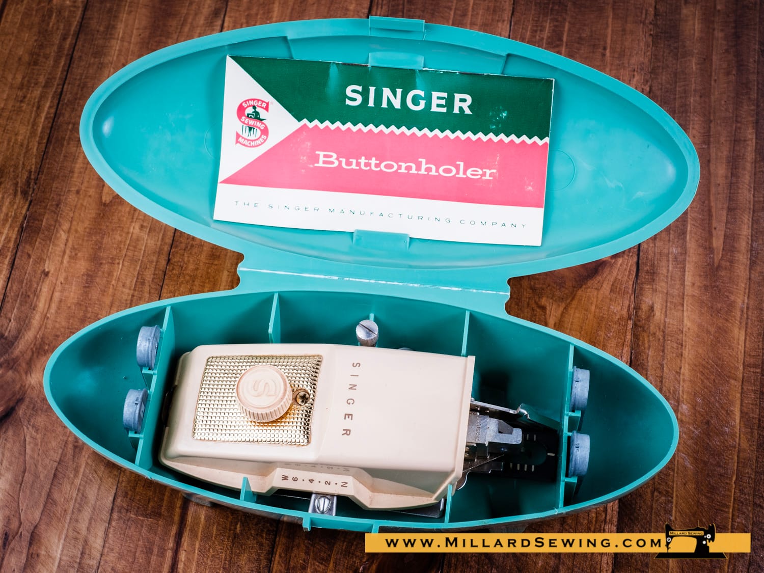 Buttonholer for Low Shank Sewing Machines by Singer, Simanco #489510