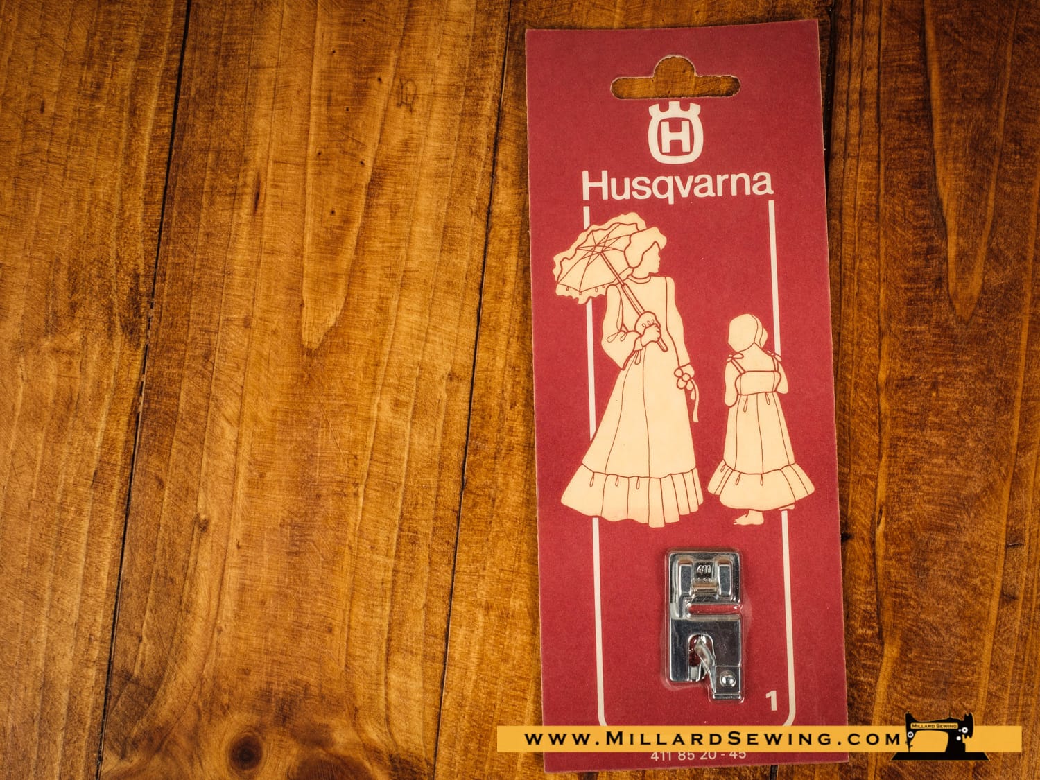 Rolled Hem Foot, 3 mm Shelled for Husqvarna Viking Sewing Machines - Image 3