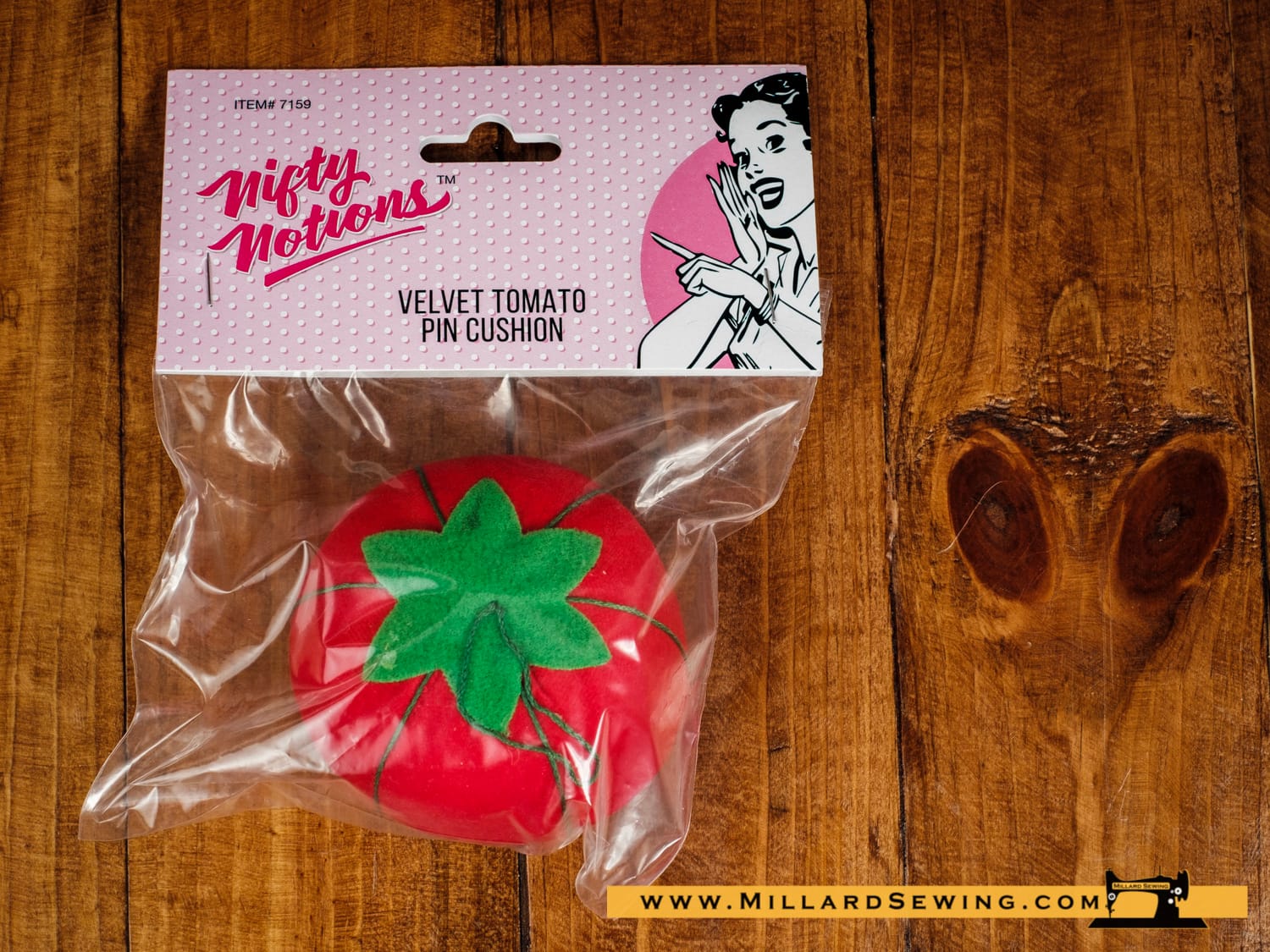 Pincushion The Velvet Tomato by Nifty Notions