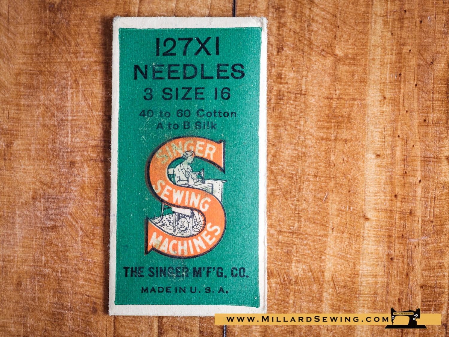 Needles 127X1, Size 18 By Singer (3 Pack) - Image 2