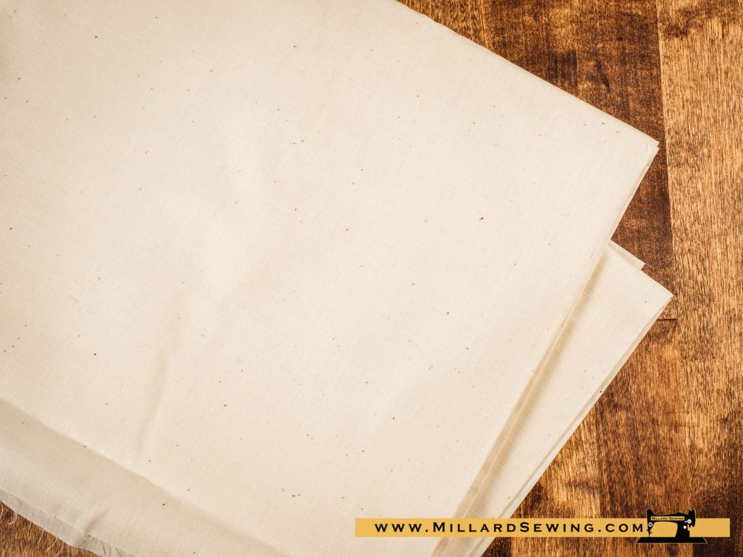 Remnant (Cotton) Solid White Remnant Fabric (29 inches)