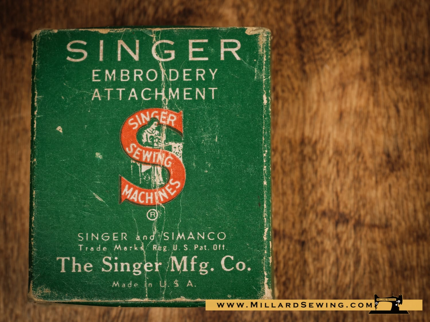 Embroidery Attachment (Single Thread) by Singer for Low Shank/Vertical Needle Sewing Machine, Simanco #26538 - Image 7