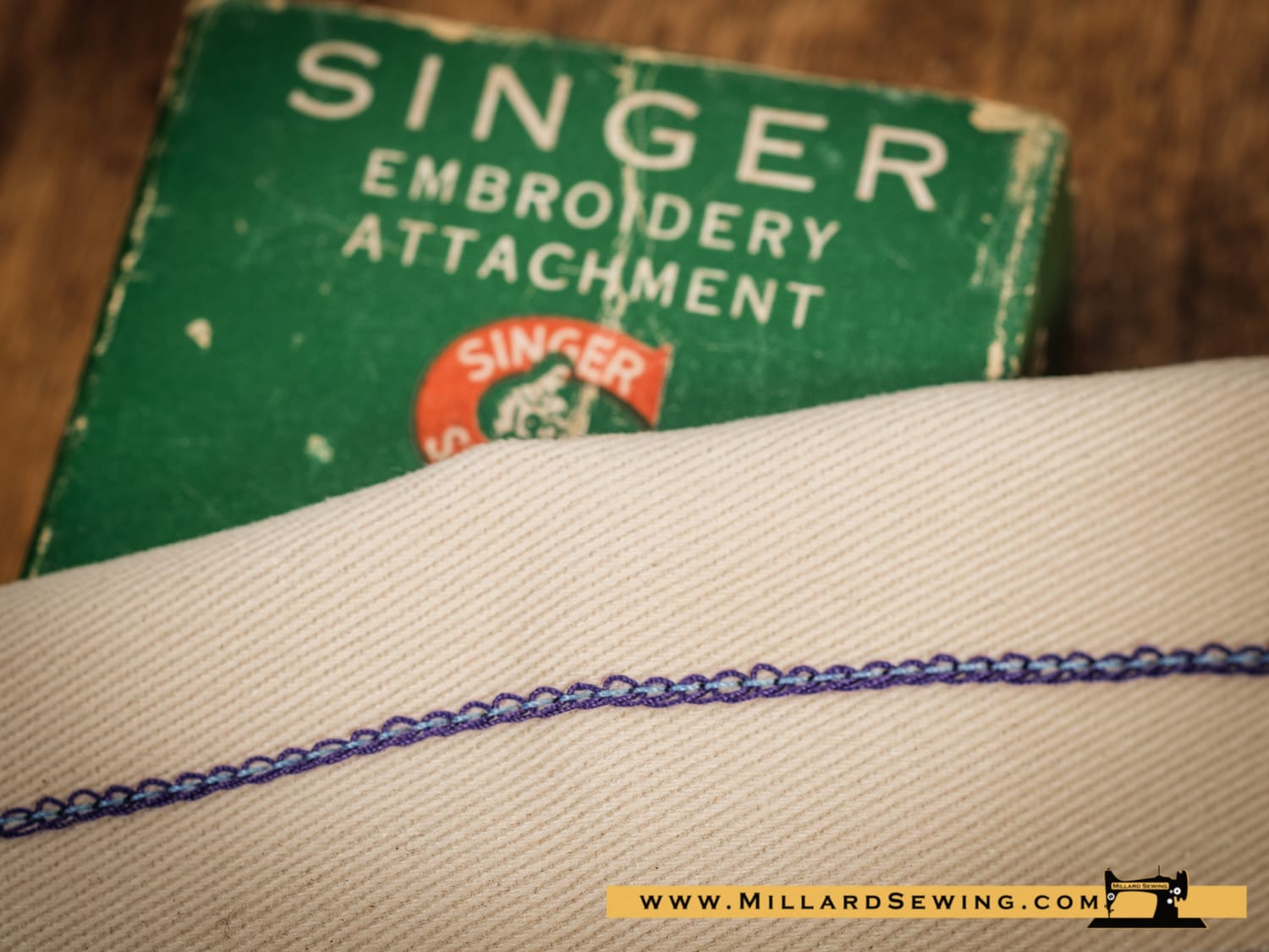 Embroidery Attachment (Single Thread) by Singer for Low Shank/Vertical Needle Sewing Machine, Simanco #26538 - Image 8