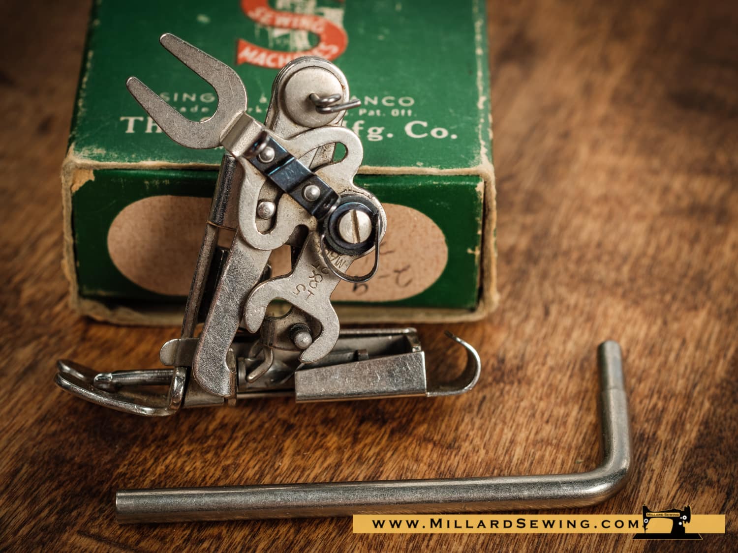 Embroidery Attachment (Single Thread) by Singer for Low Shank/Vertical Needle Sewing Machine, Simanco #26538