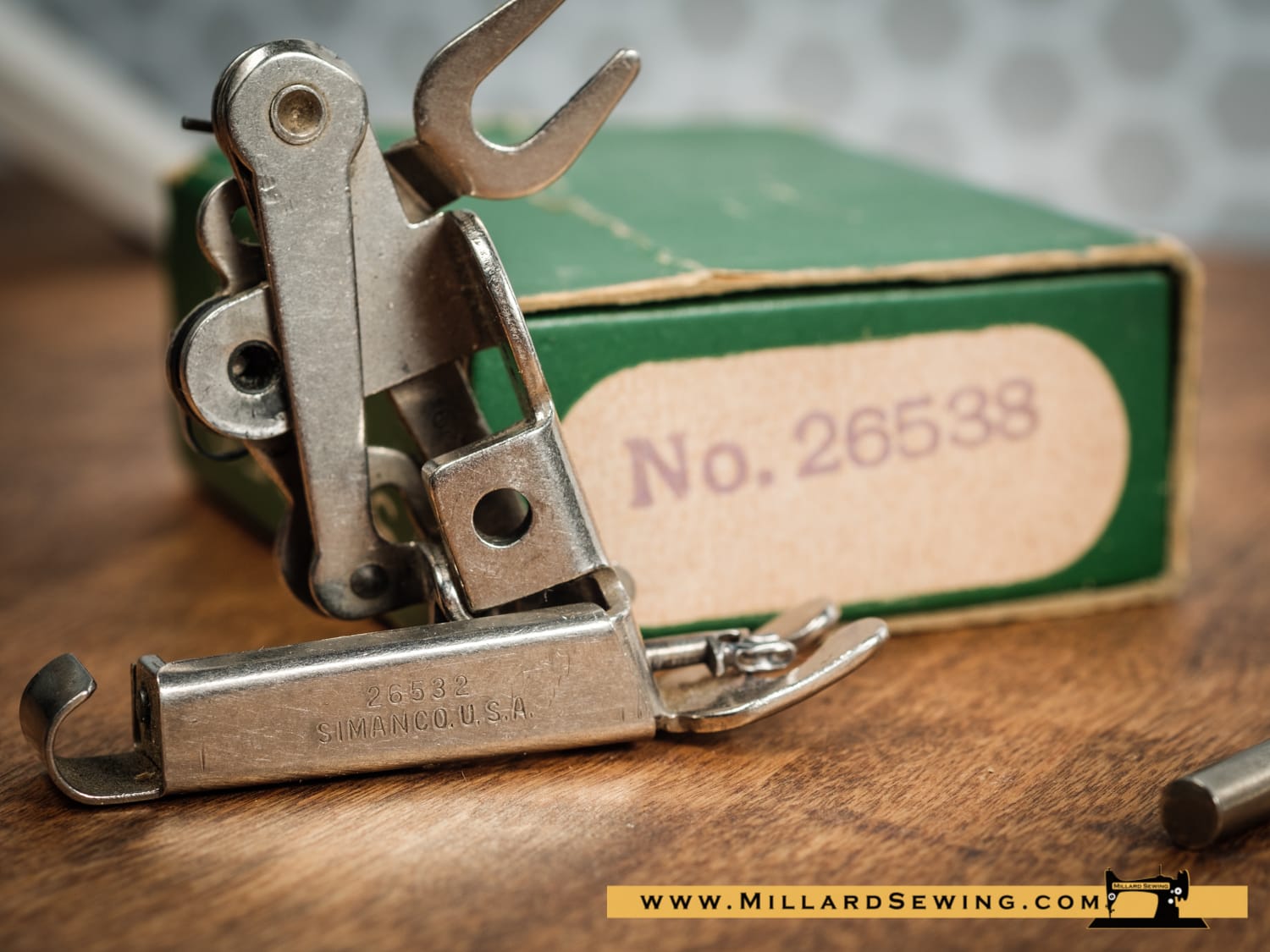 Embroidery Attachment (Single Thread) by Singer for Low Shank/Vertical Needle Sewing Machine, Simanco #26538 - Image 5