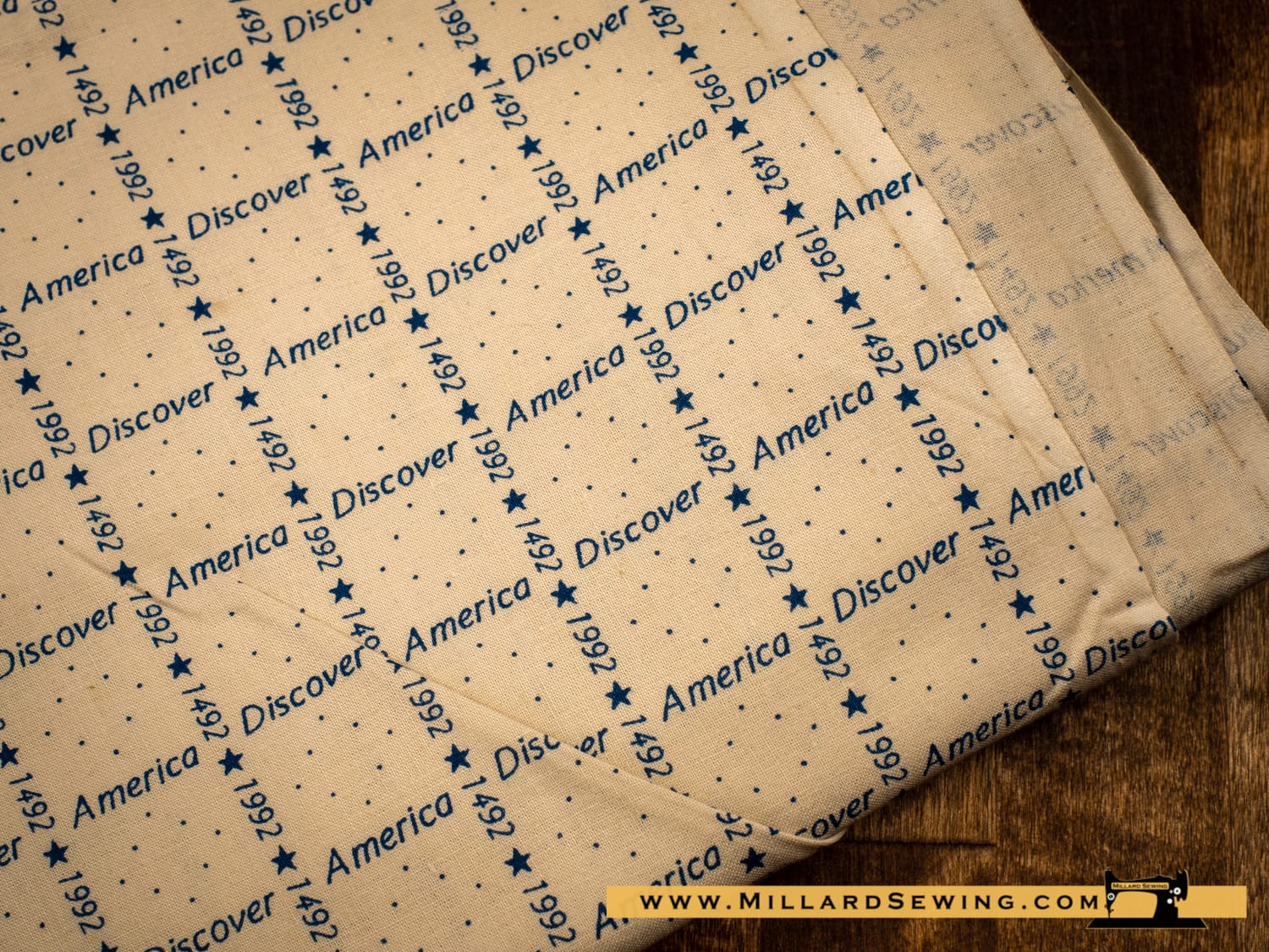 Remnant (Cotton) Discover America 1492 Print (2 yds)