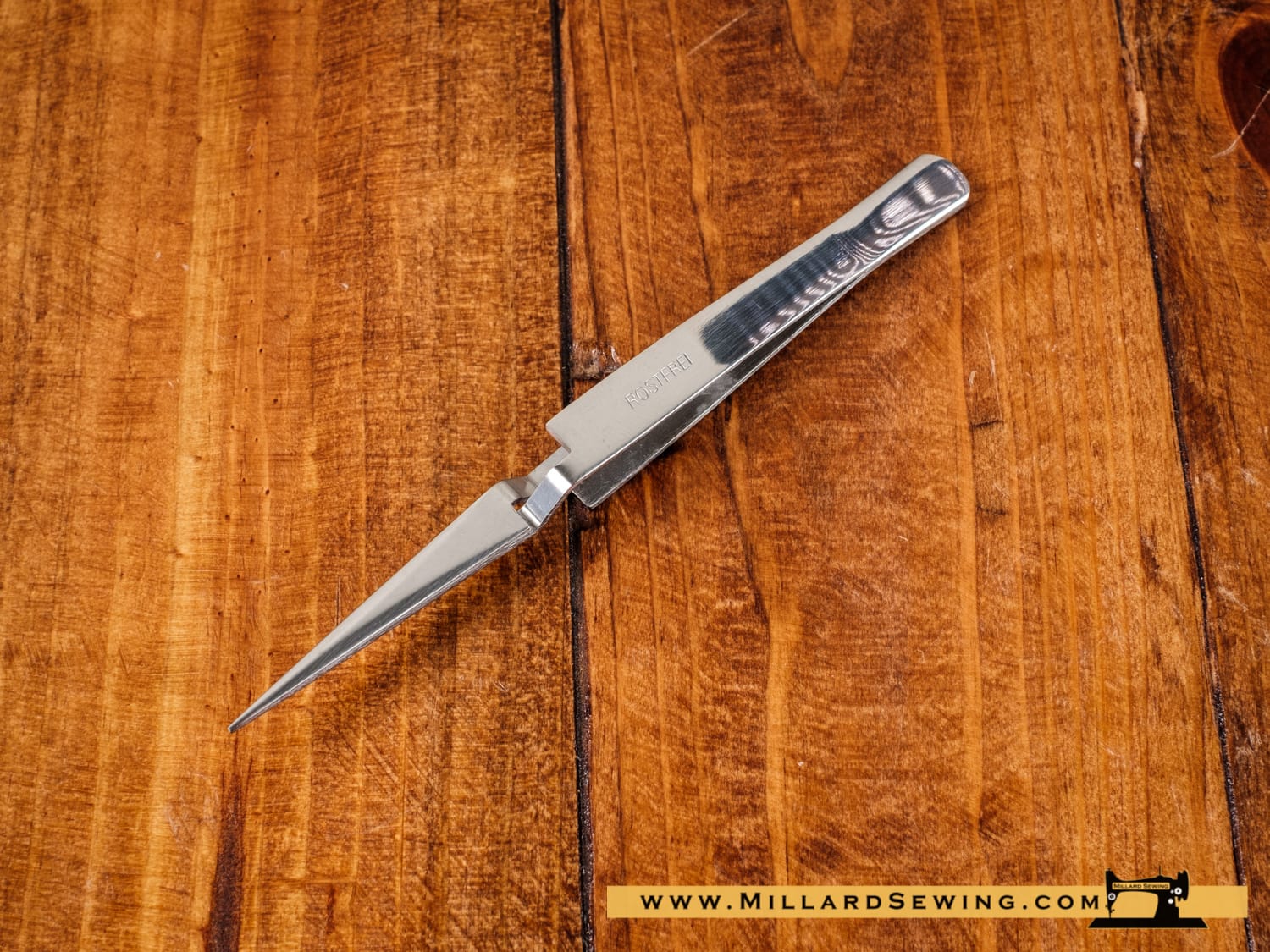 Tweezers Reverse Stainless 5" - Image 2