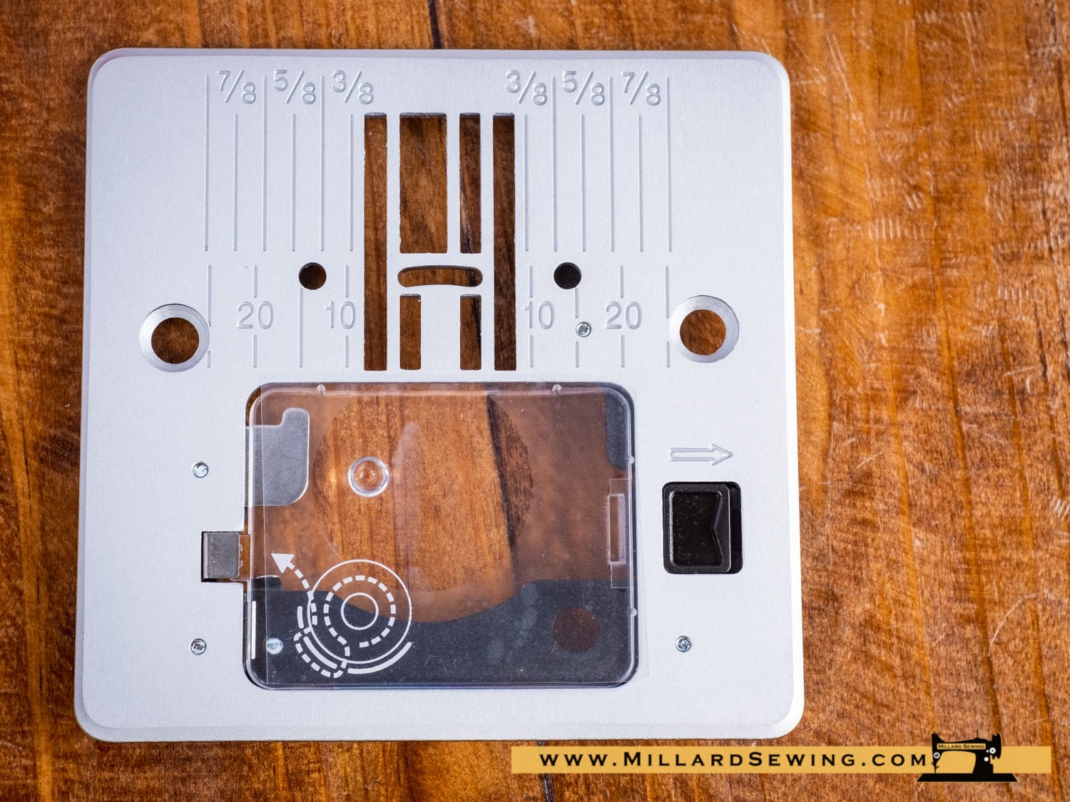 Needle Plate, Zig Zag for Singer "Heavy Duty" Series Sewing Machines