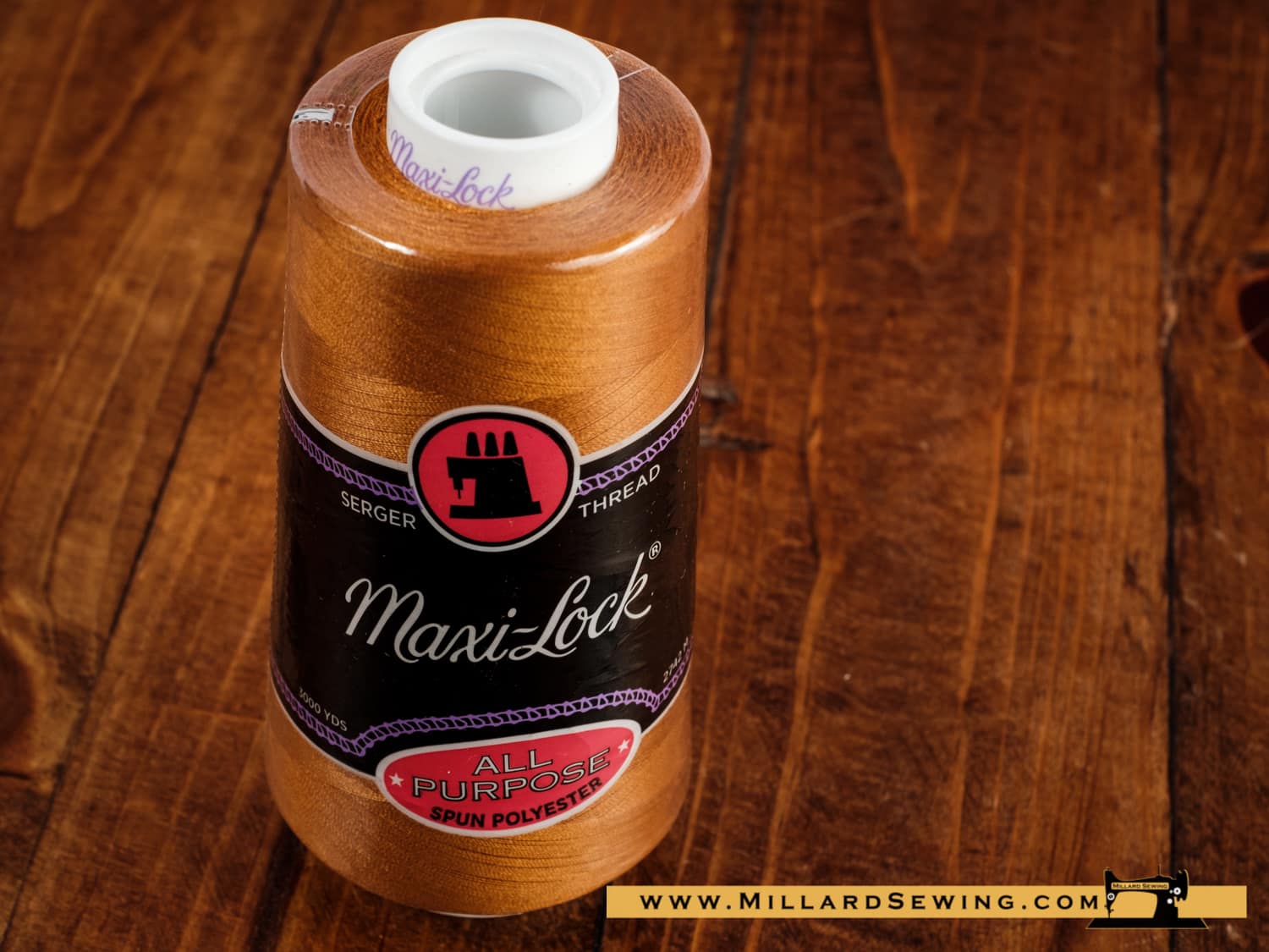 Maxi Lock Thread 3000yd in Blue Jean Gold / Denim Gold