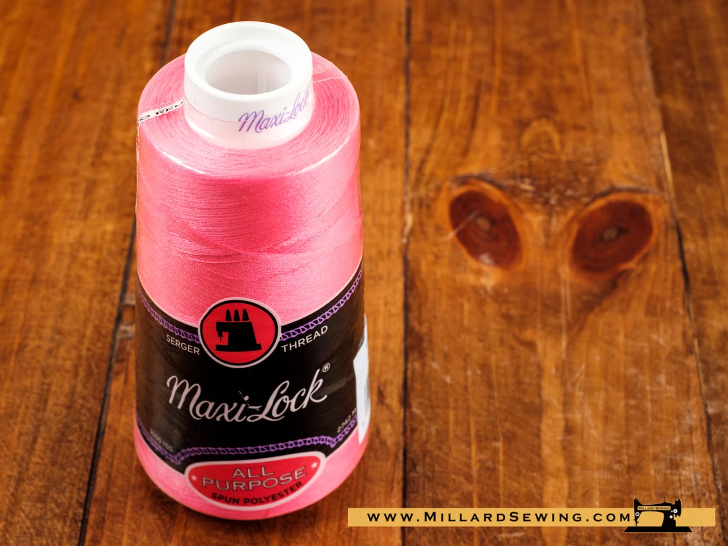 Maxi Lock Thread 3000yd in Neon Pink