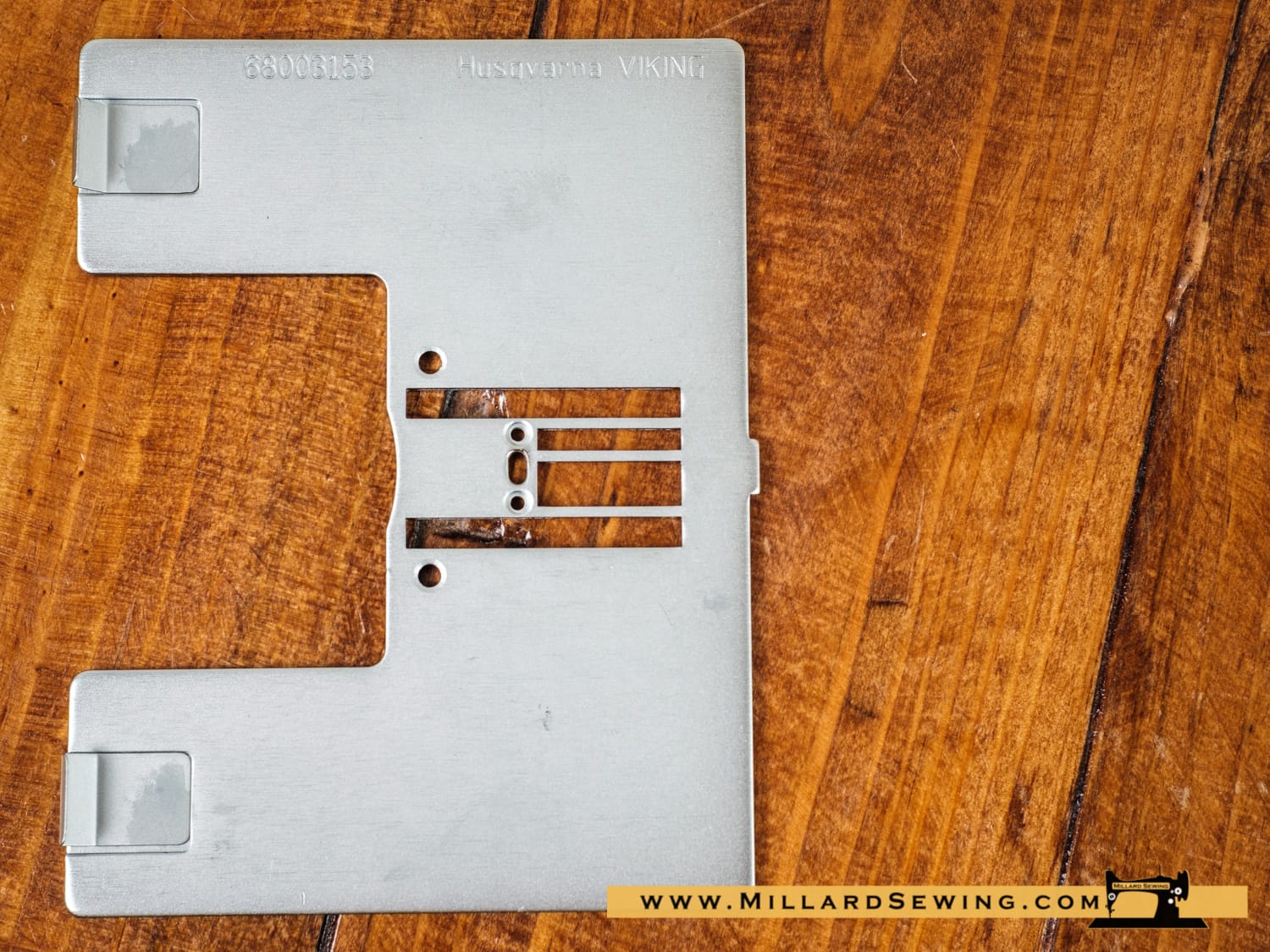 Needle Plate, Straight Stitch for Husqvarna Viking - Image 2