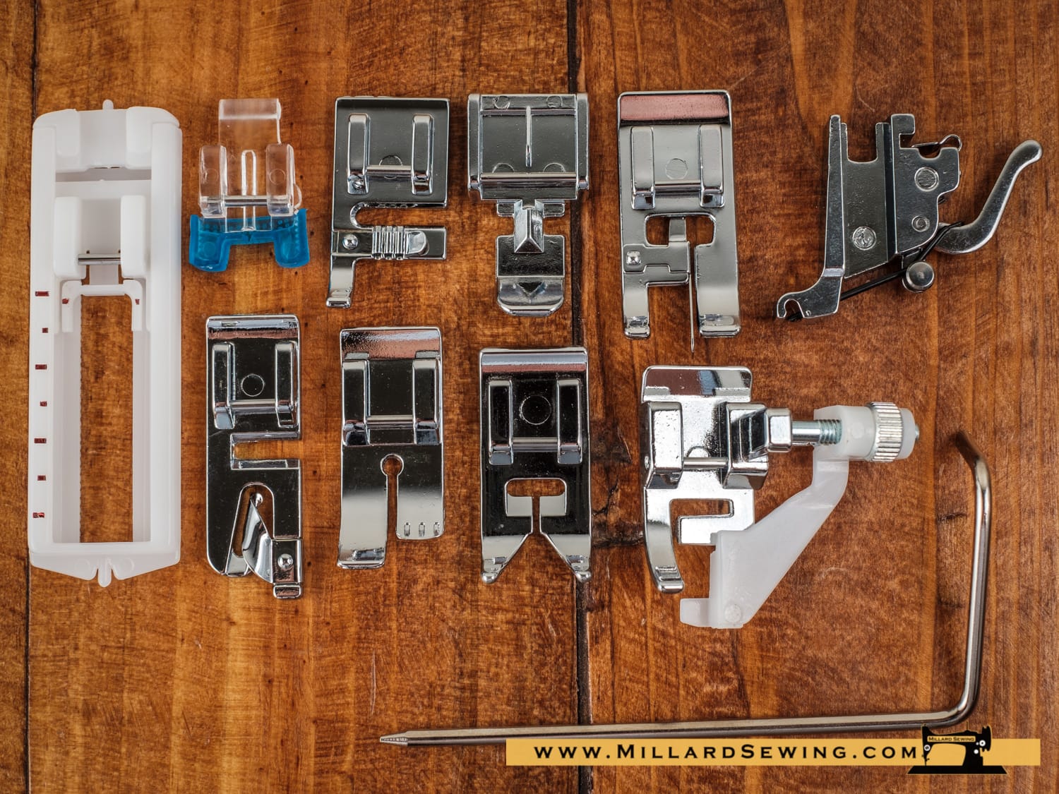 Snap-O-Matic Foot Set for High Shank Sewing Machines